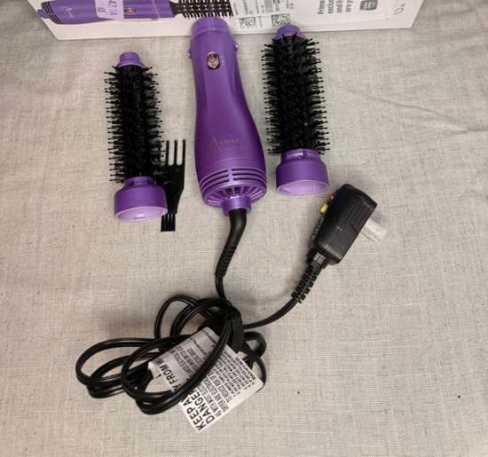 Rizador morado (tipo Dyson Airwrap)