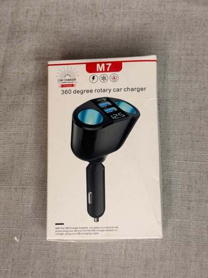M7 360° Rotary Car Charger
