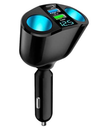 M7 360° Rotary Car Charger