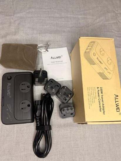 ALLWEI 230W Travel Adapter (SGR-HS260B)