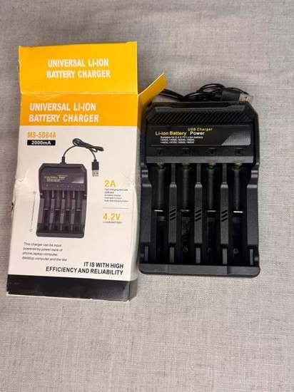 Universal Li-Ion Battery Charger (MS-5D84A)