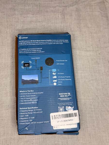 ANTOP HD Smart Boost Antenna Amplifier