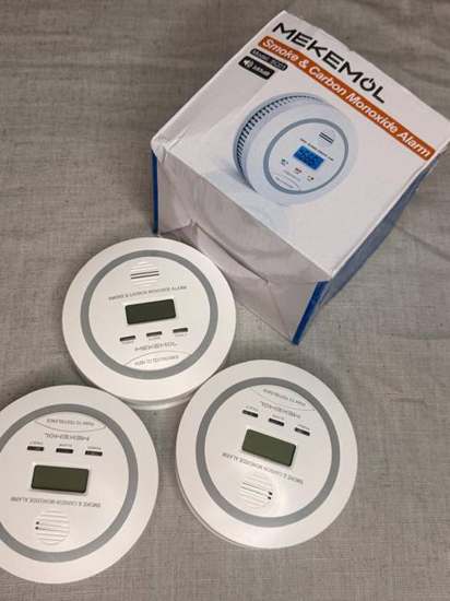 MEKEMOL Smoke & CO Alarm (SC01)