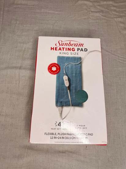 Sunbeam Heating Pad King Size